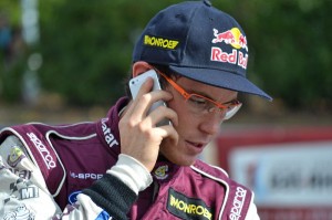 Thierry Neuville - orange glasses