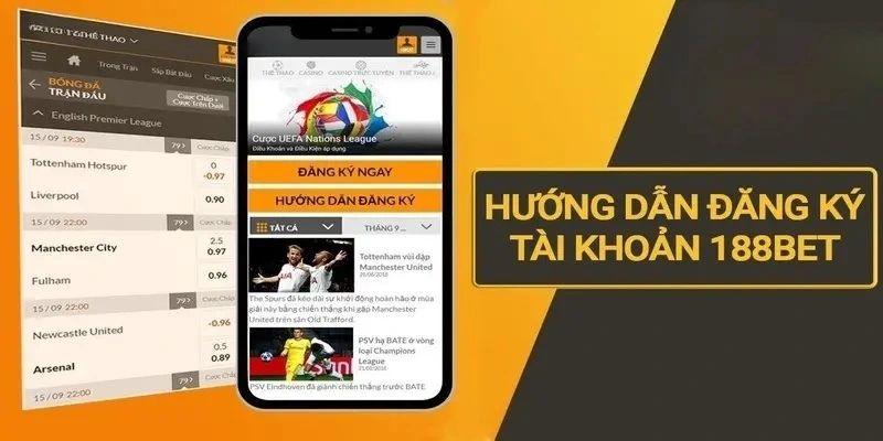 Quy trình đặt cược 188Bet từ A - Z
